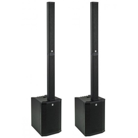 2x HK AUDIO POLAR 10 Mk2 Black | 2000W aktivni stolpni PA sistem - set